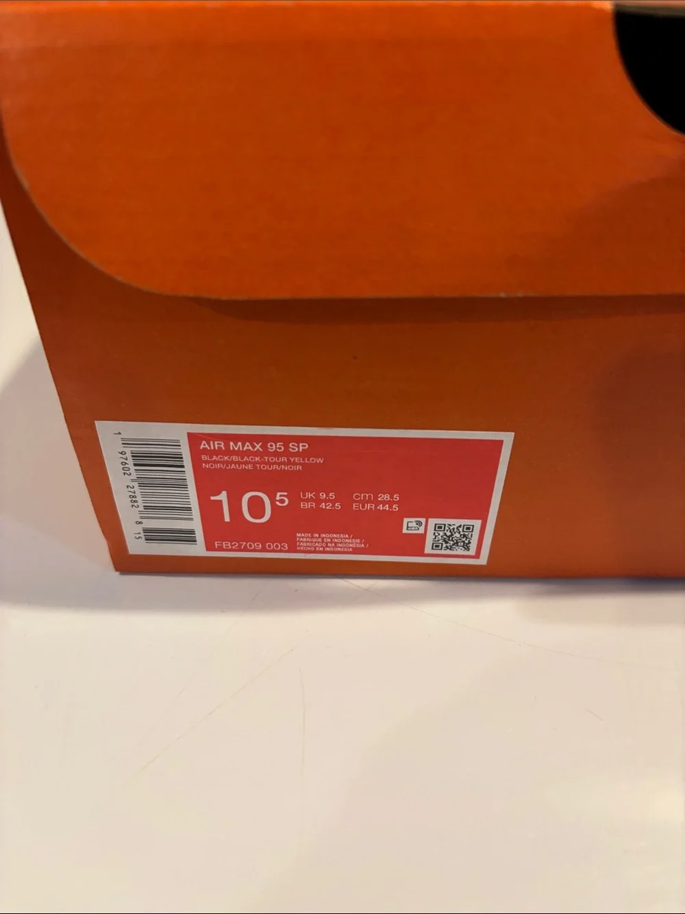 Nike Air Max 95 Corteiz Honey Black